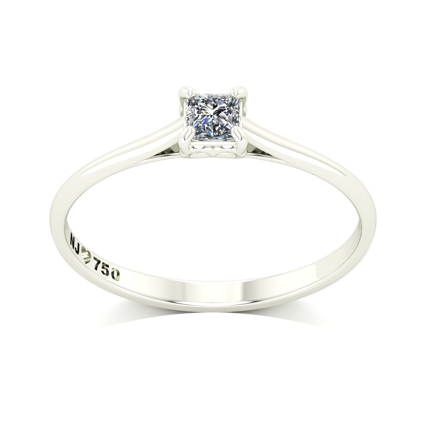 Anel de Noivado Love Ouro 18k