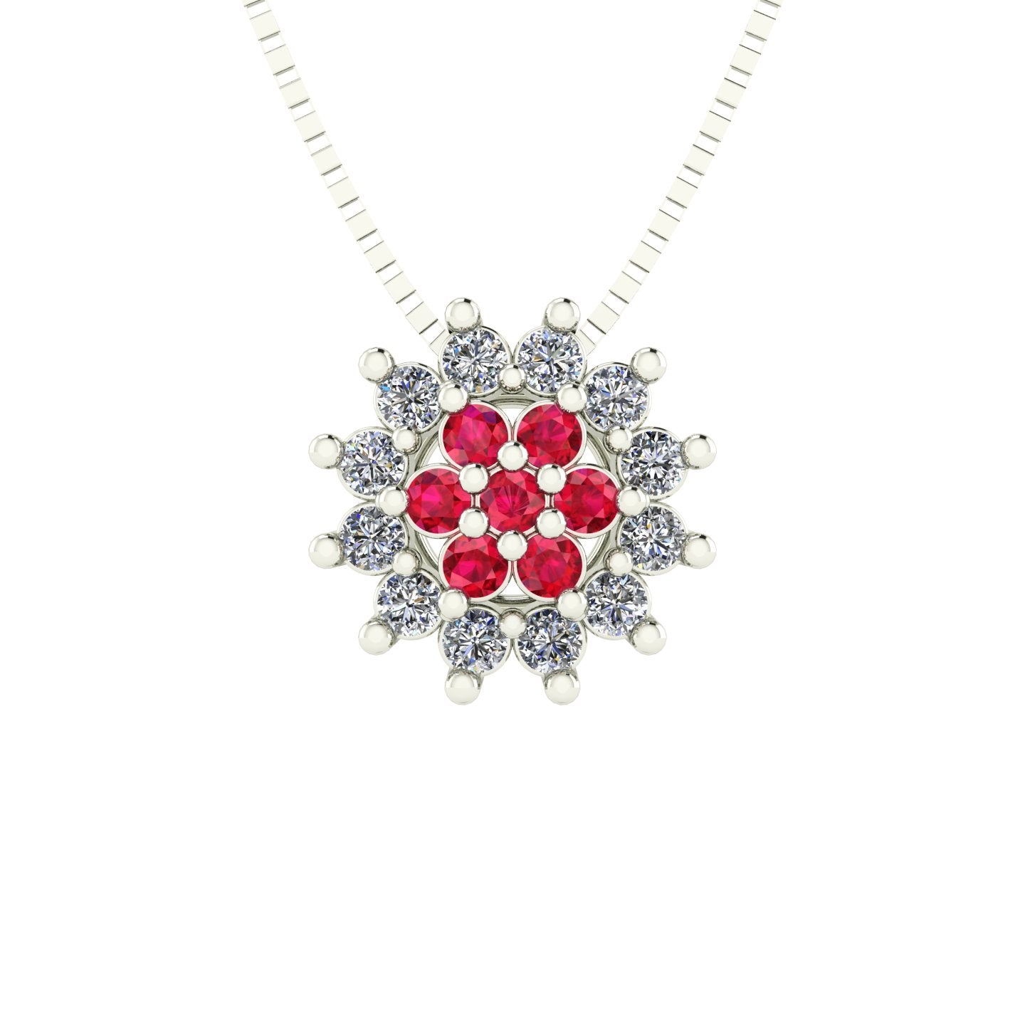 Pingente Flower em Ouro 18k