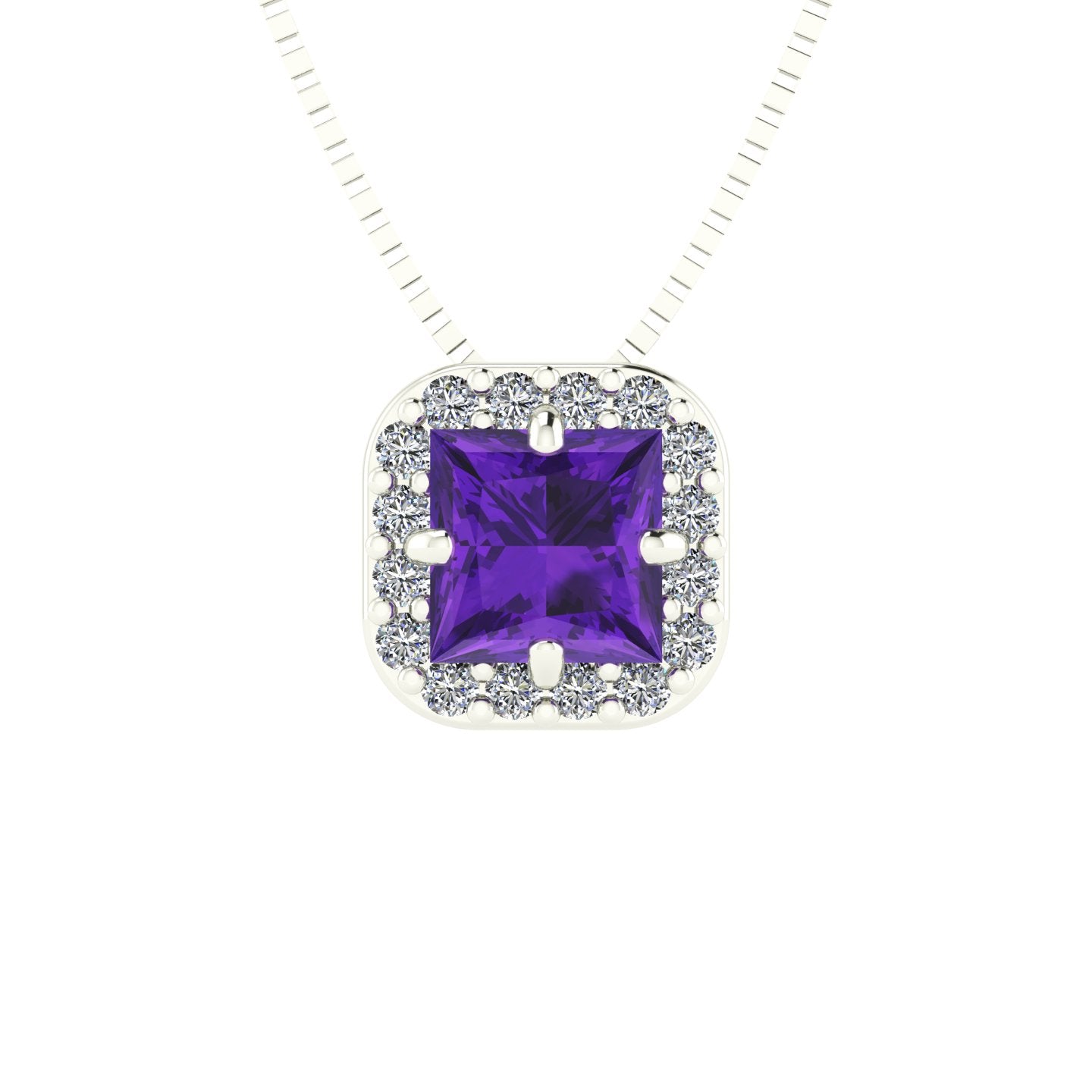 Pingente Big Square em Ouro 18k