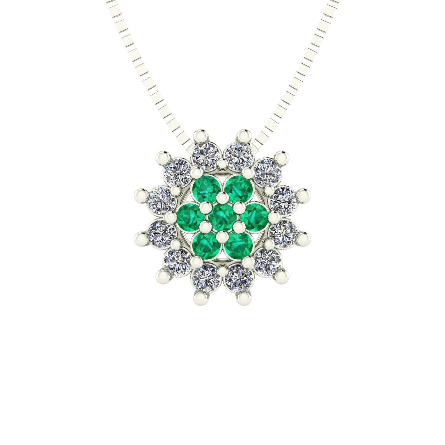 Pingente Flower em Ouro 18k