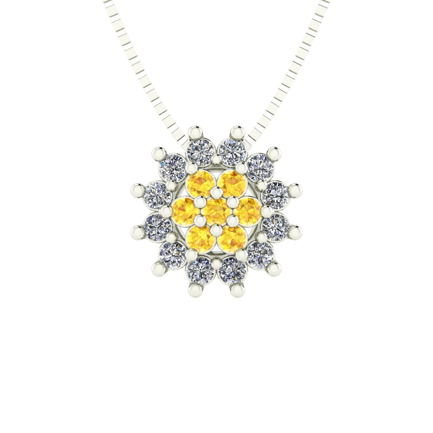 Pingente Flower em Ouro 18k
