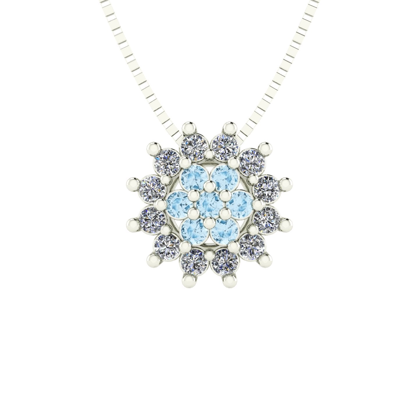 Pingente Flower em Ouro 18k