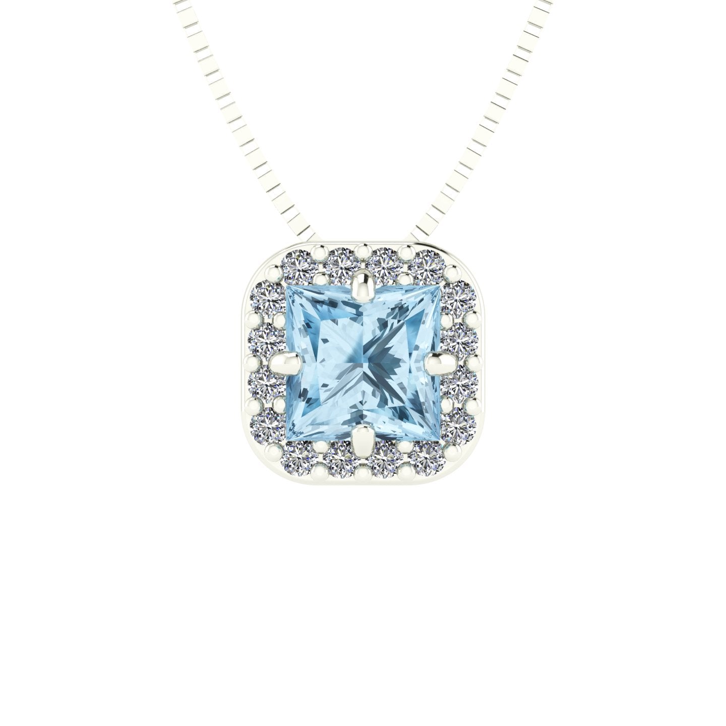 Pingente Big Square em Ouro 18k