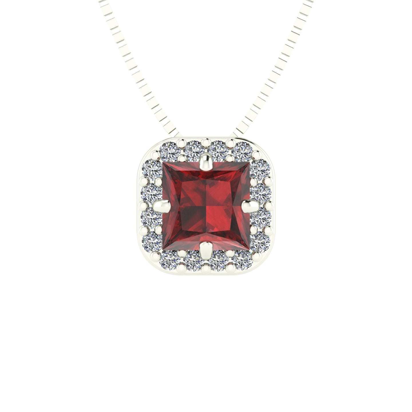 Pingente Big Square em Ouro 18k