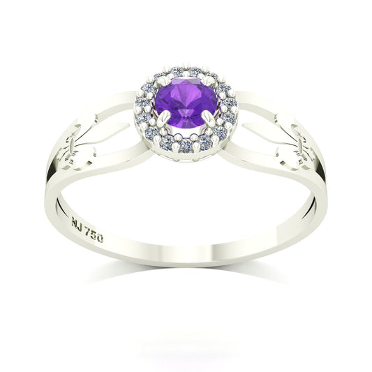 Anel de Formatura de Letras Shiny Ouro 18k