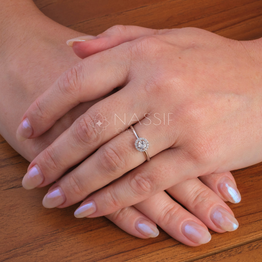 Anel de Noivado Destiny Ouro 18k