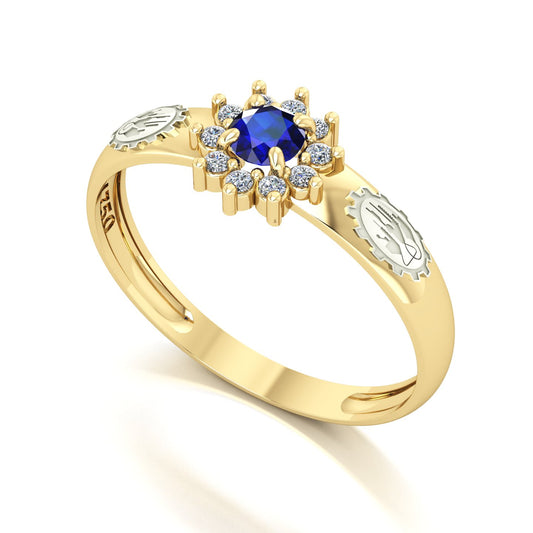 Anel de Formatura de Engenharia Química Evermore Ouro 18k