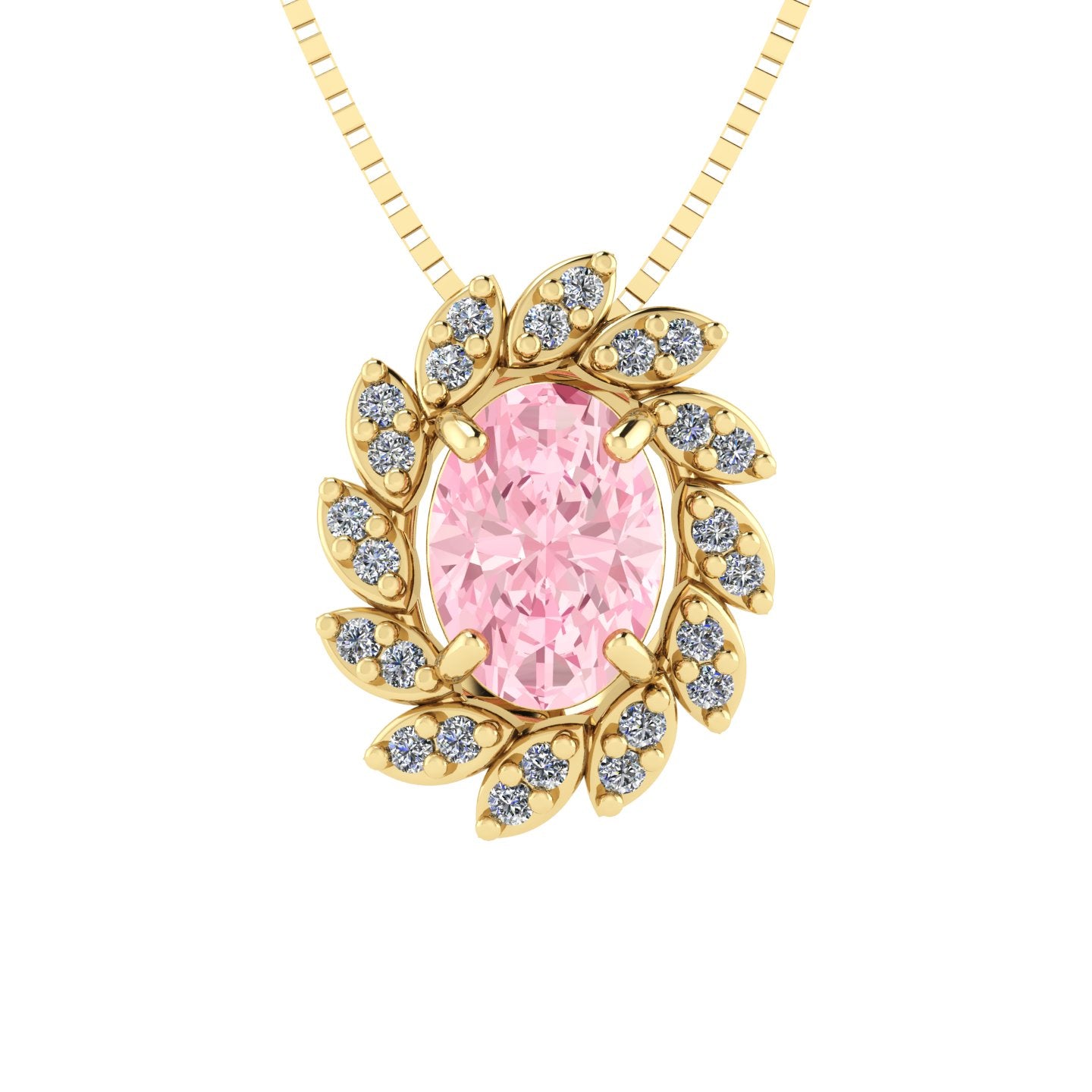 Pingente Magnus Flos em Ouro 18k