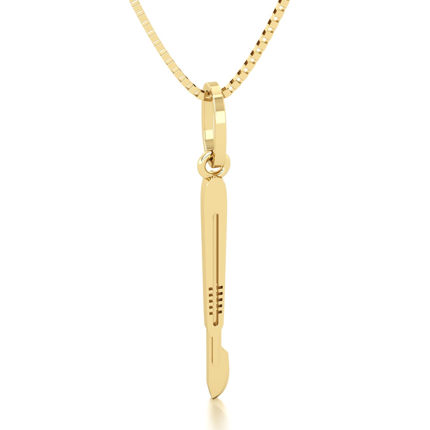 Pingente Bisturi Ouro 18k