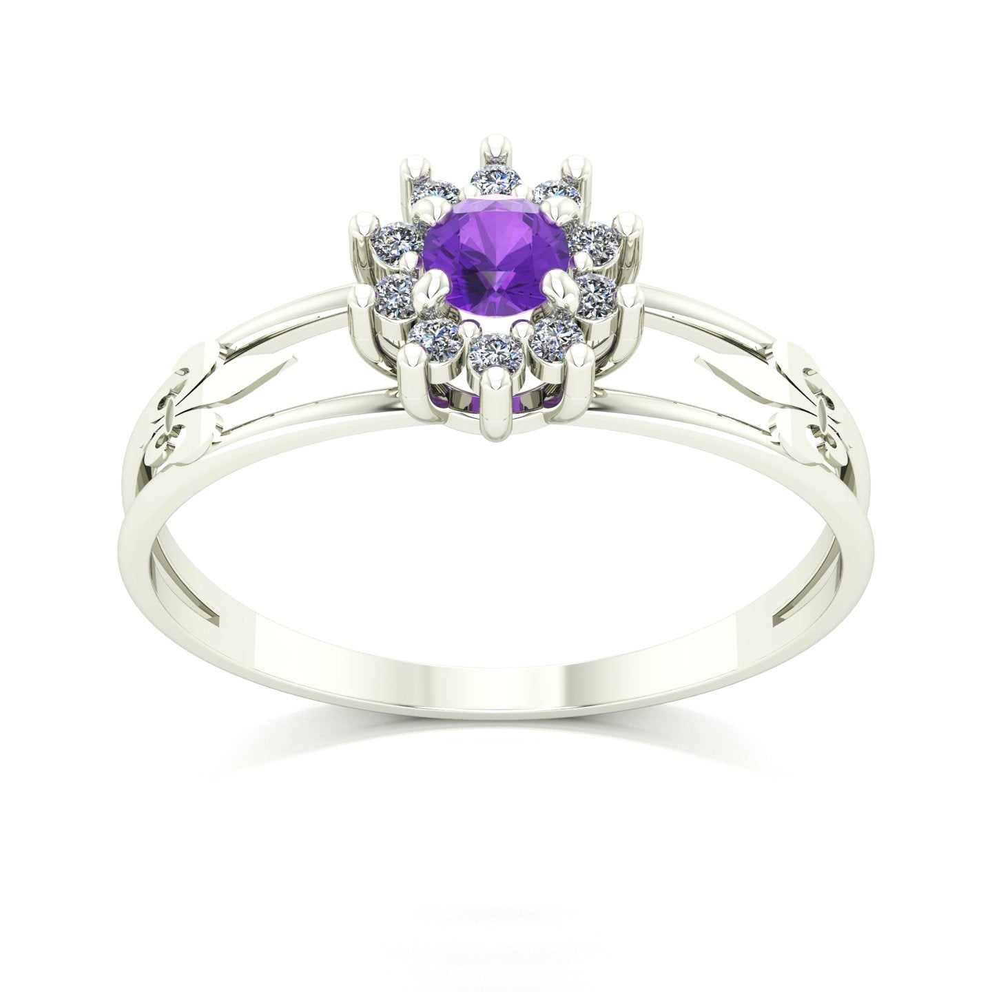 Anel de Formatura Letras Crown Ouro 18k