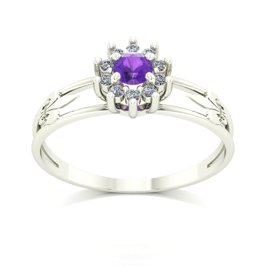 Anel de Formatura Letras Crown Ouro 18k