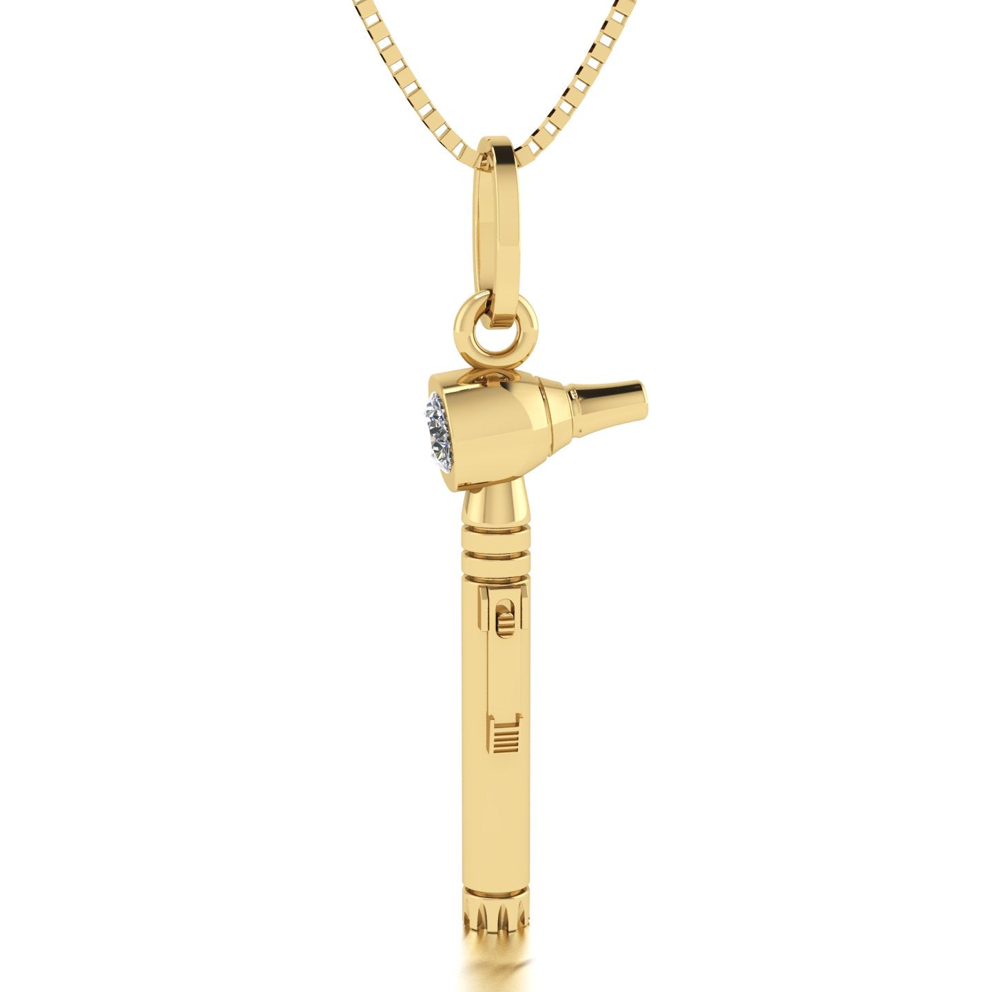 Pingente de Otoscópio II Ouro 18k