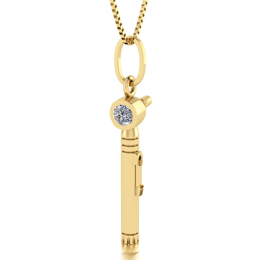 Pingente de Otoscópio II Ouro 18k