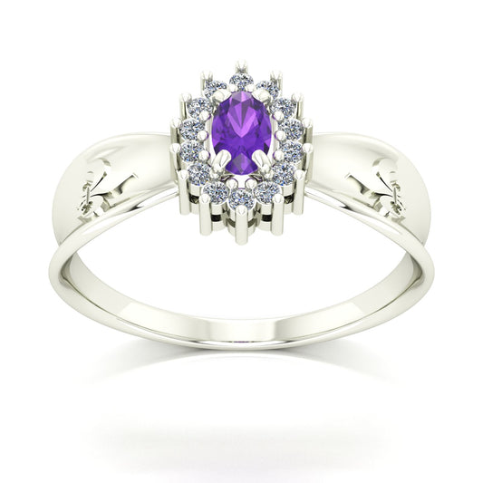 Anel de Formatura de Letras Sovereign Ouro 18k