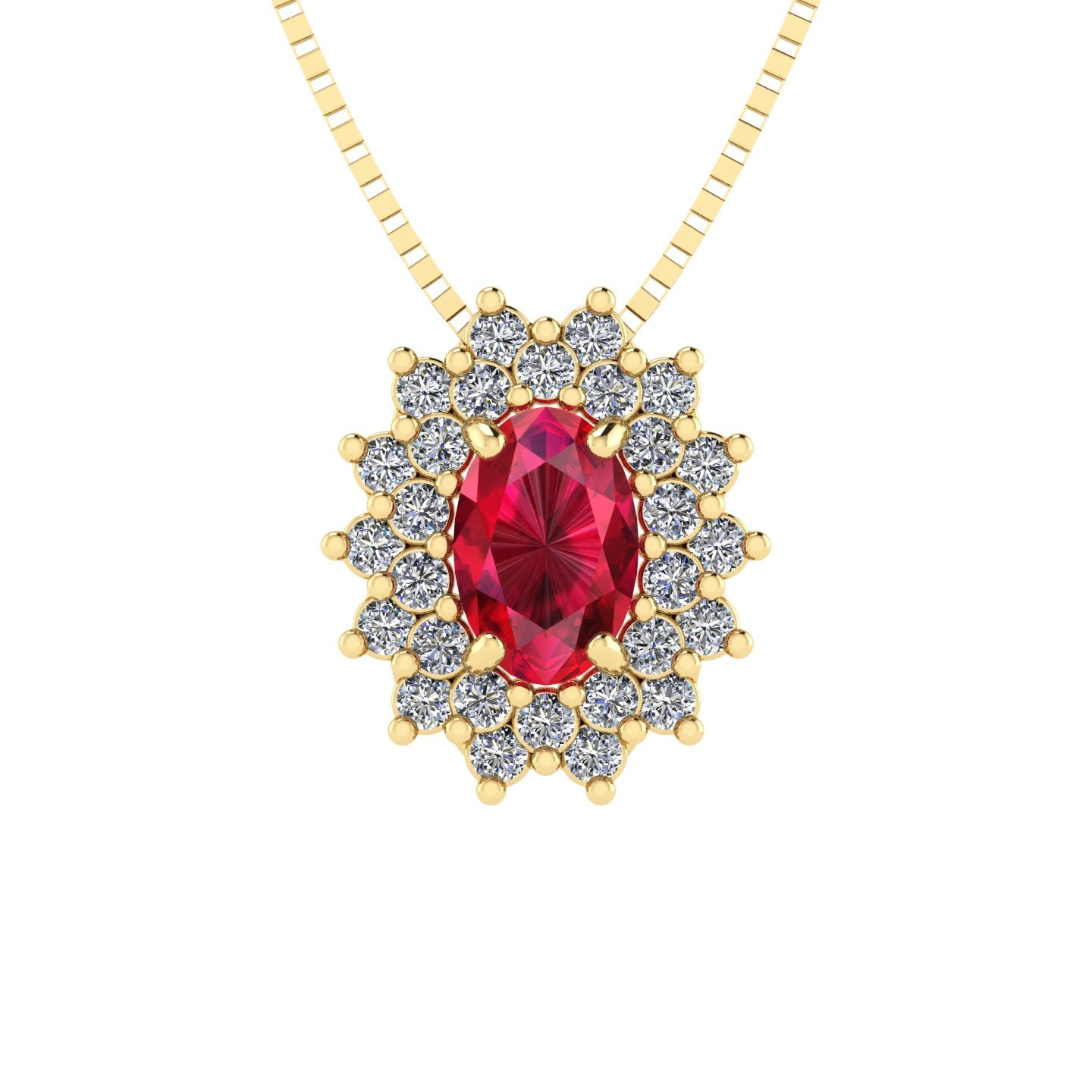 Pingente Bright em Ouro 18k