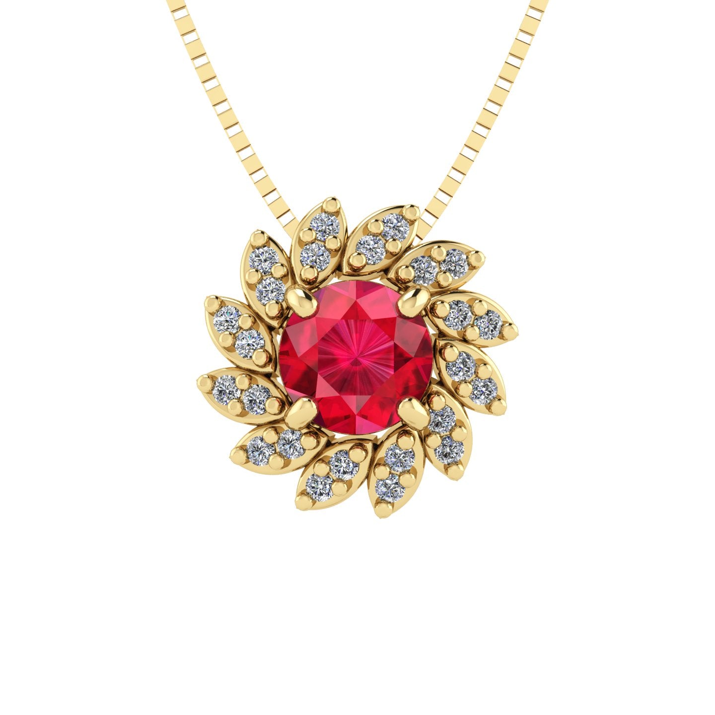Pingente Magnus Flos II em Ouro 18k