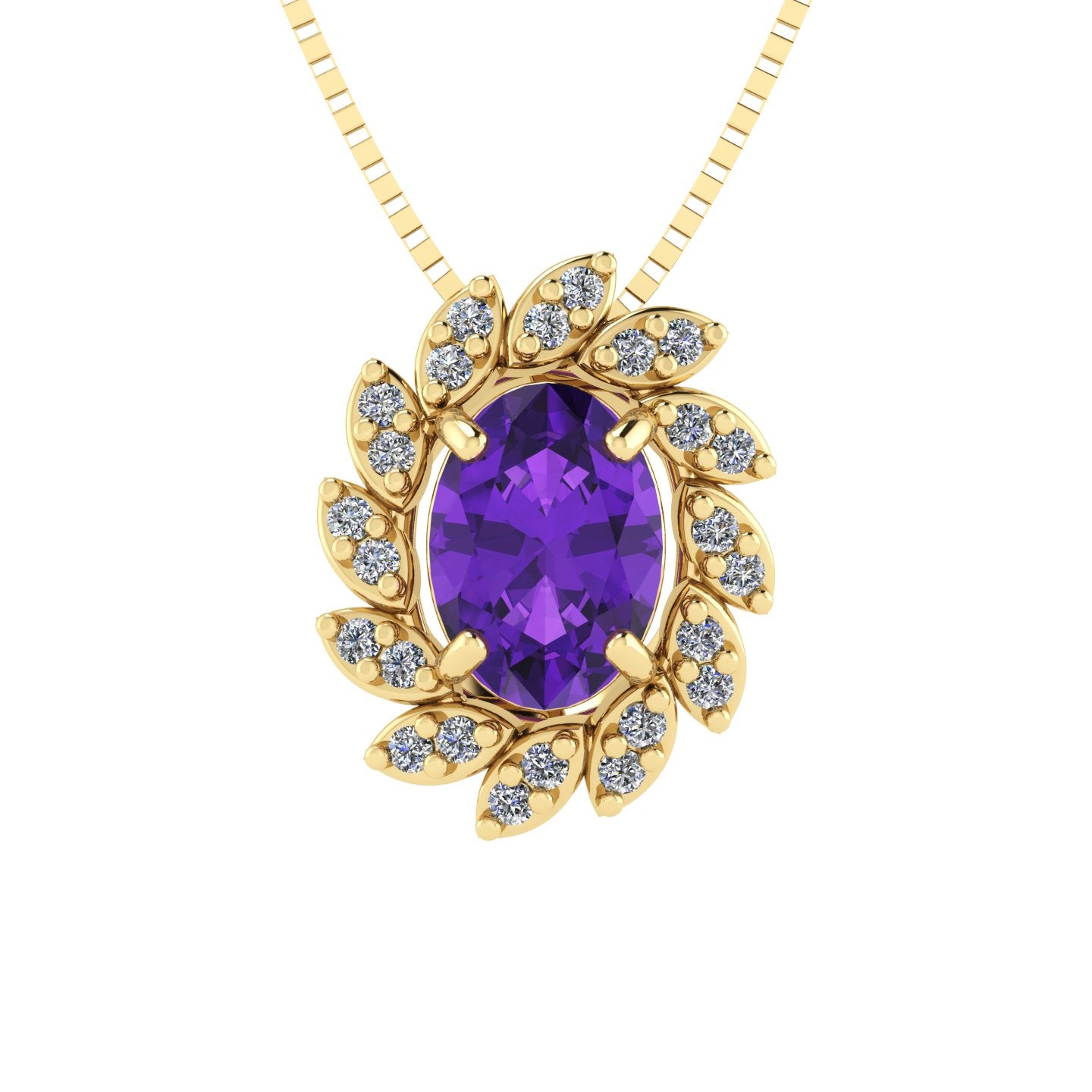 Pingente Magnus Flos em Ouro 18k