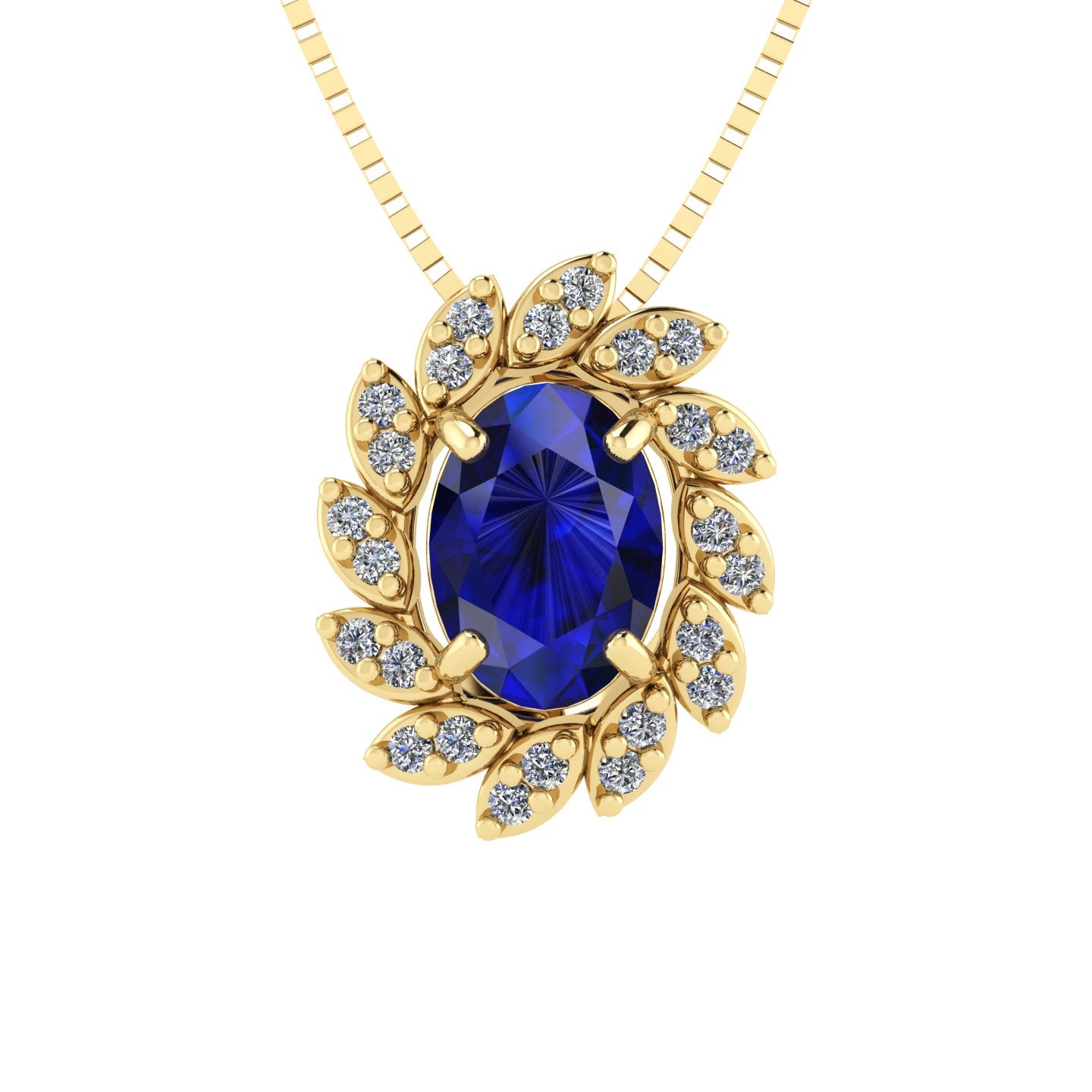 Pingente Magnus Flos em Ouro 18k