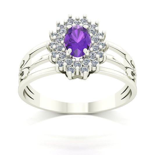 Anel de Formatura de Letras Bright Ouro 18k