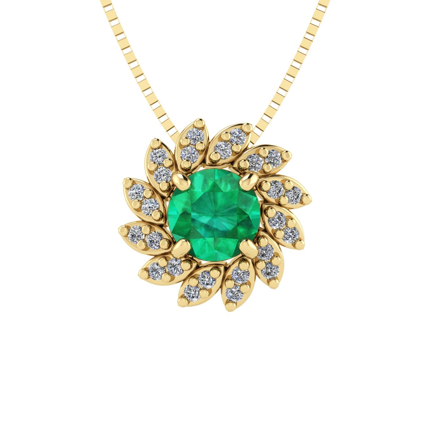 Pingente Magnus Flos II em Ouro 18k
