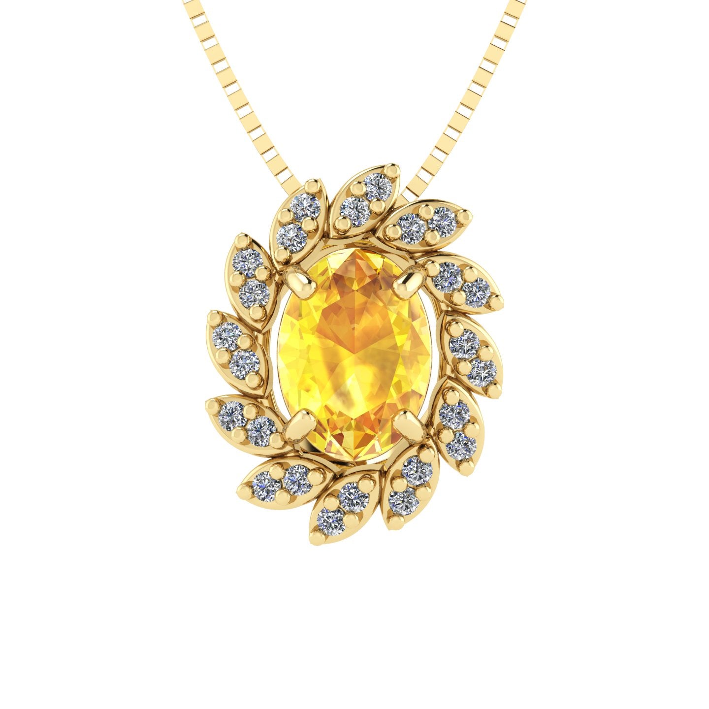 Pingente Magnus Flos em Ouro 18k