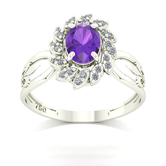 Anel de Formatura de Letras Magnus Flos Ouro 18k