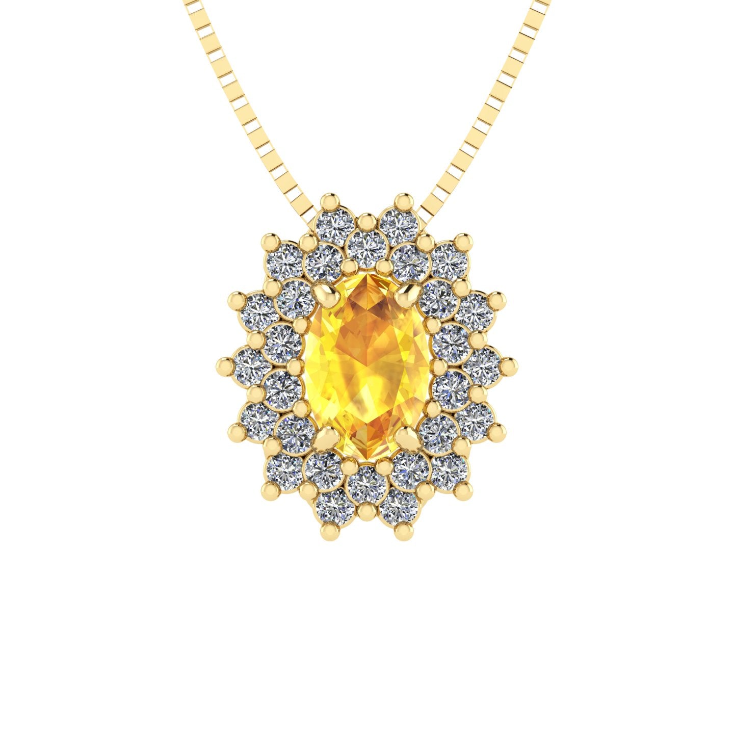 Pingente Bright em Ouro 18k