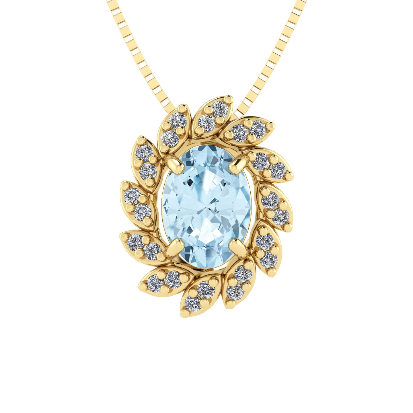 Pingente Magnus Flos em Ouro 18k