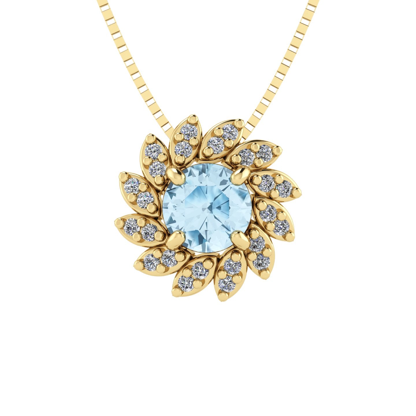 Pingente Magnus Flos II em Ouro 18k