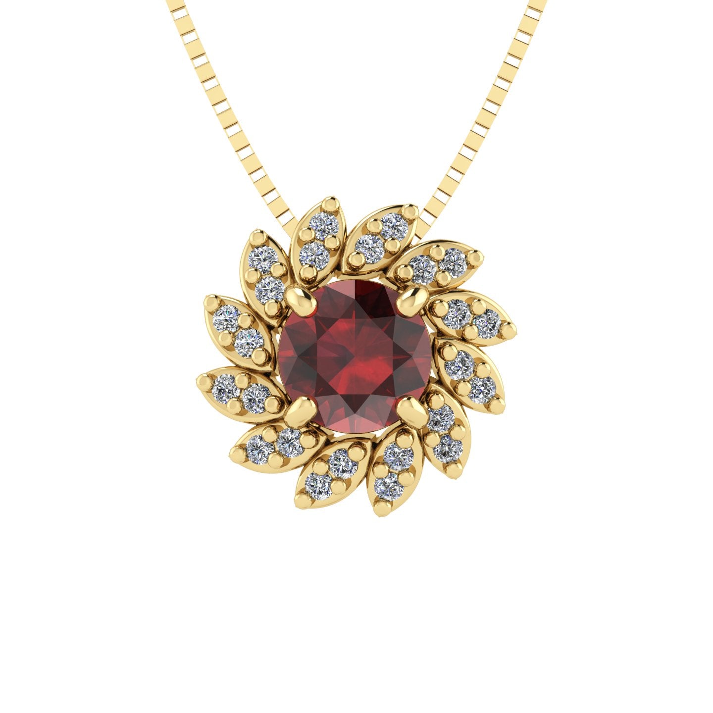 Pingente Magnus Flos II em Ouro 18k