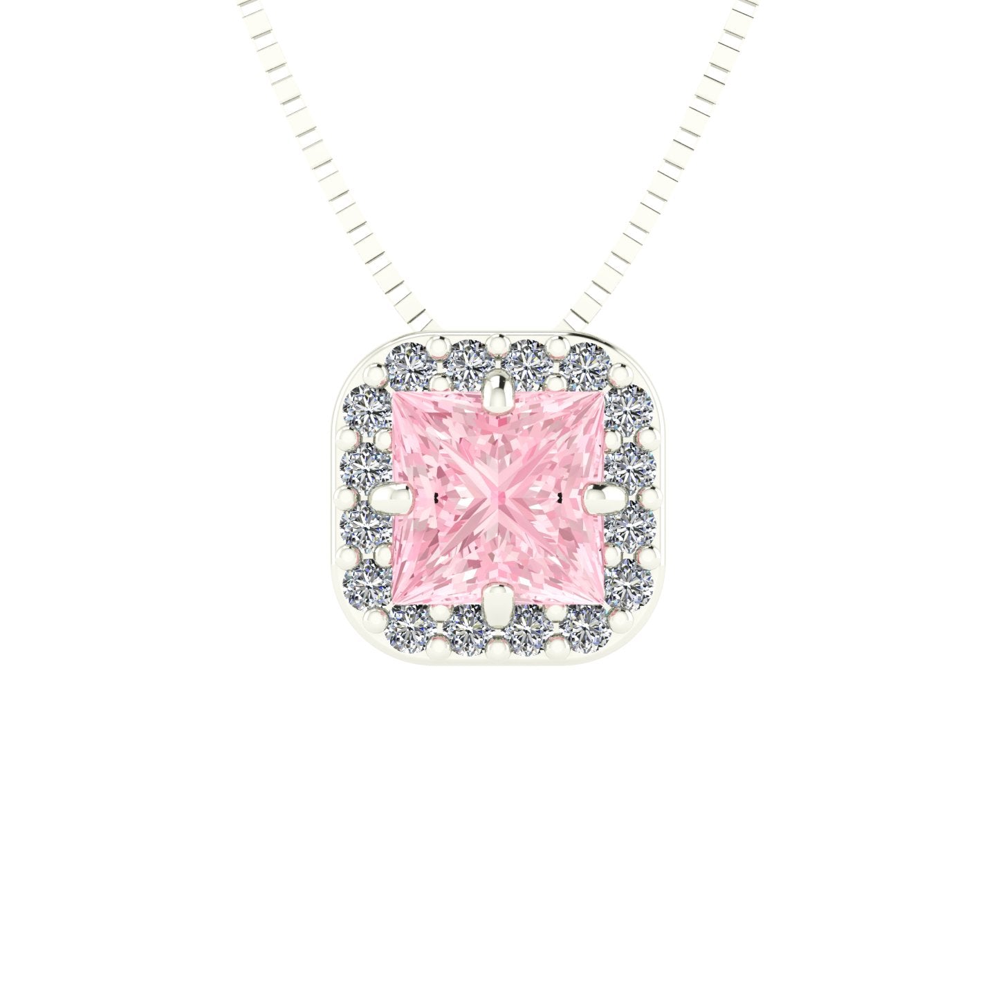 Pingente Big Square em Ouro 18k