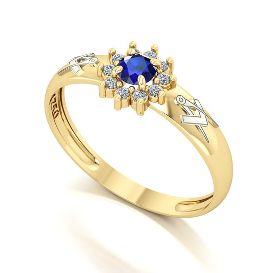 Anel de Formatura de Arquitetura Evermore Ouro 18k