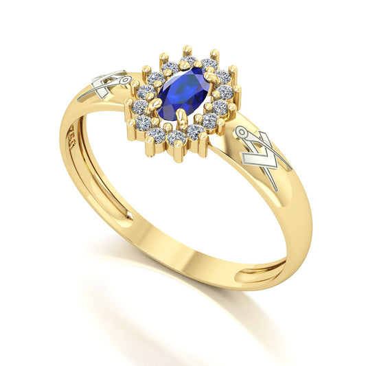 Anel de Formatura de Arquitetura Evermore II Ouro 18k