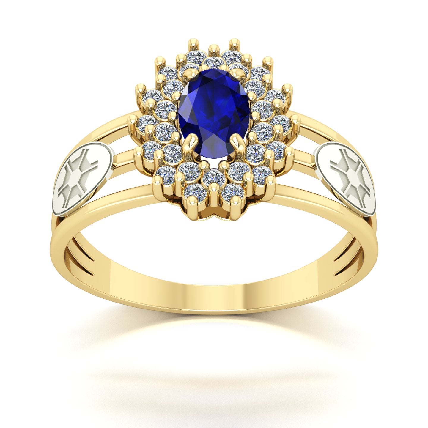 Anel de Formatura de Engenharia Agronômica Bright Ouro 18k