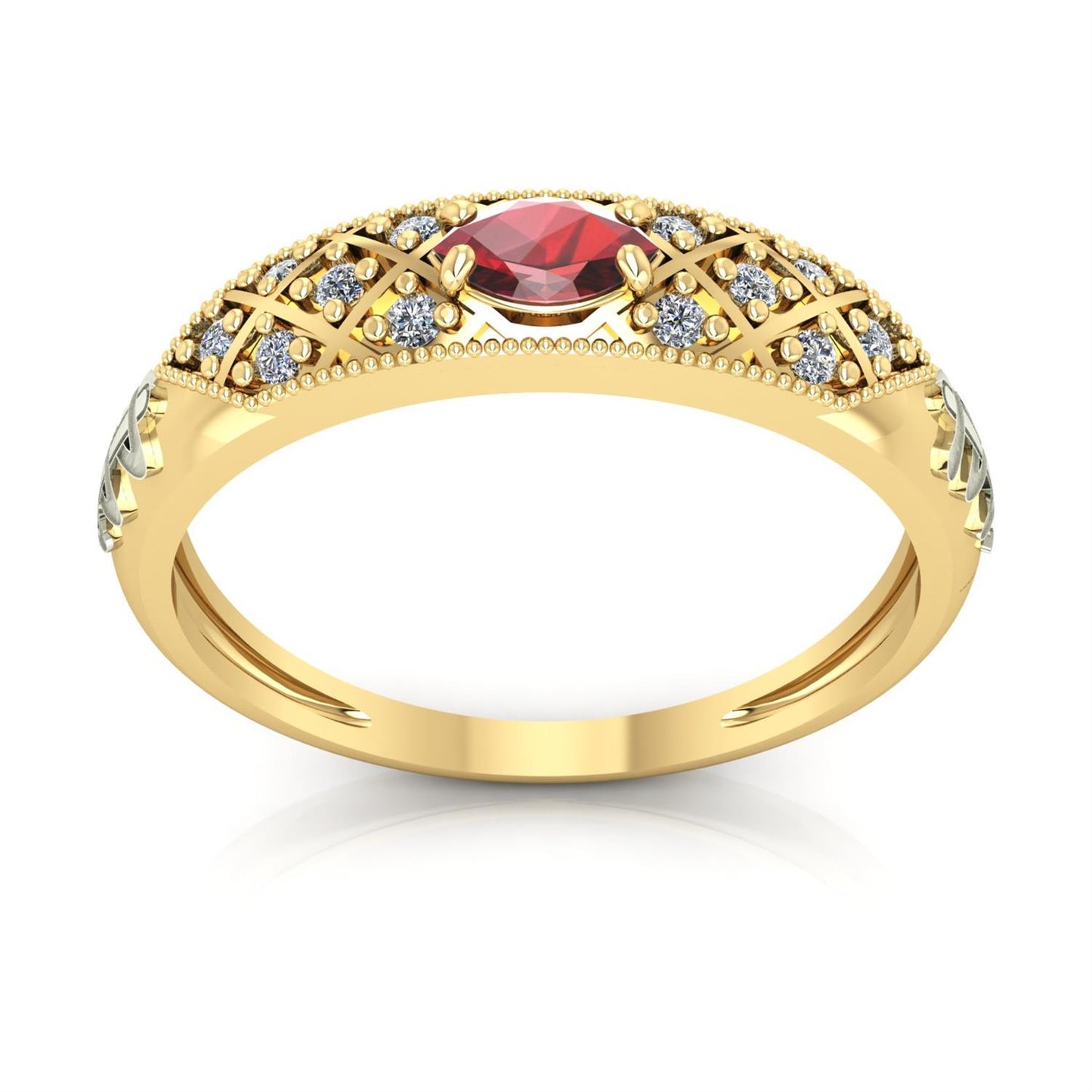 Anel de Formatura de Odontologia Classic Ouro 18k