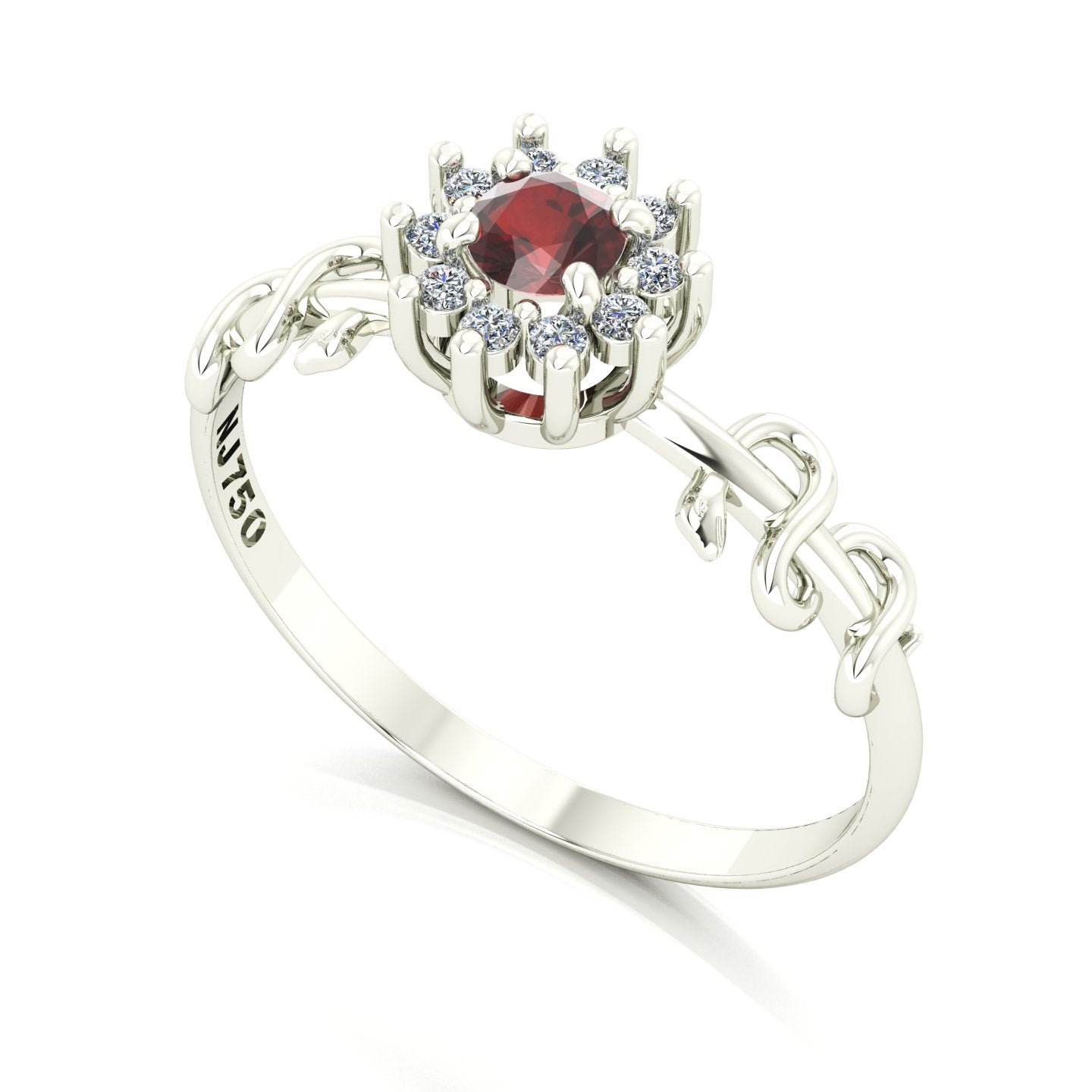Anel de Formatura Odontologia Crown Snakes Ouro 18k