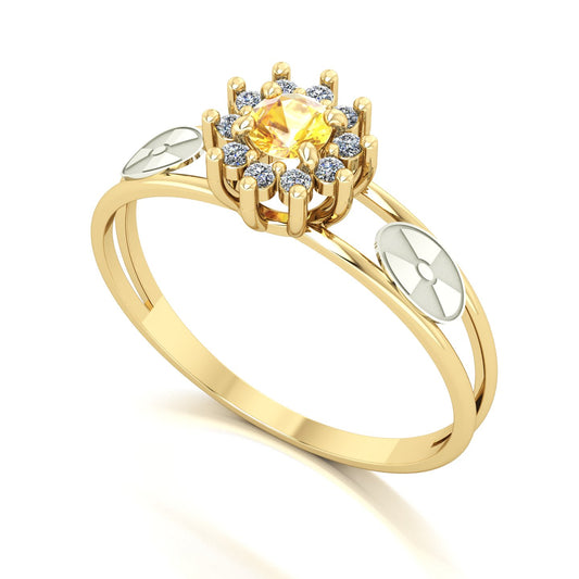 Anel de Formatura de Radiologia Crown Ouro 18k