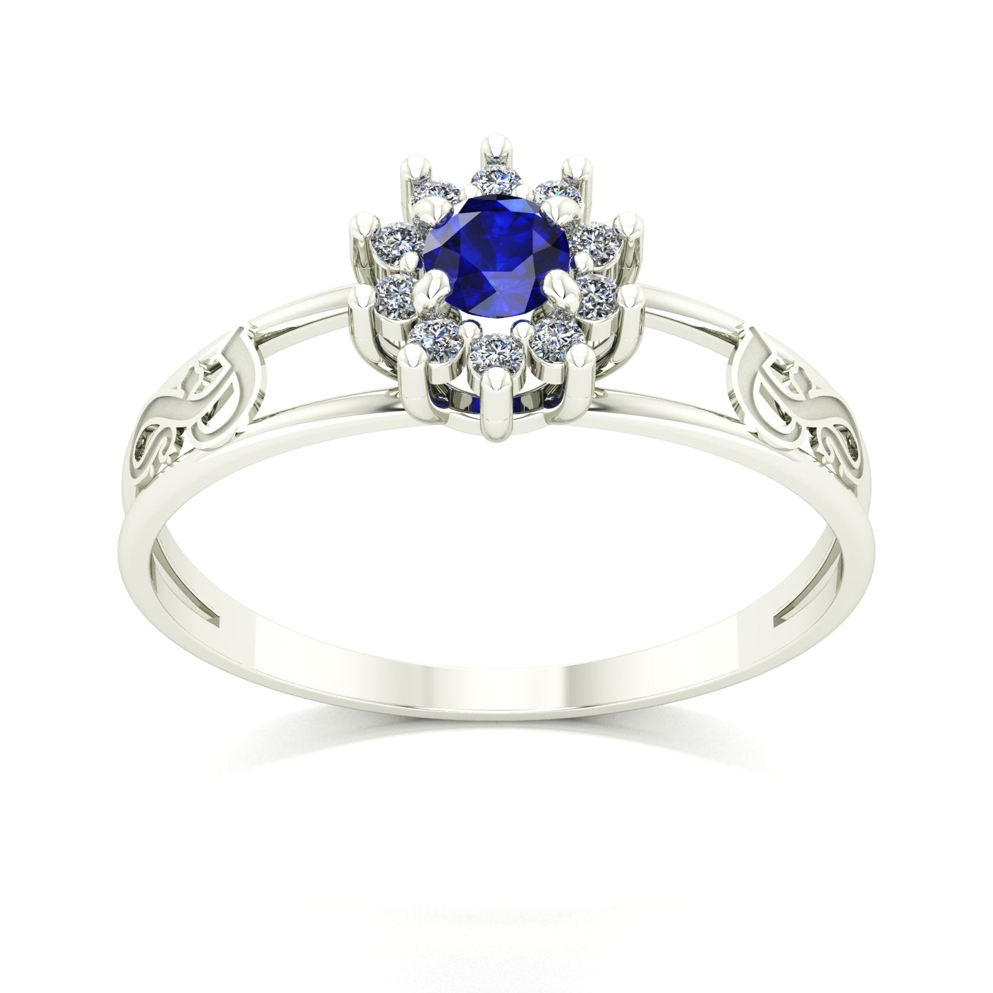 Anel de Formatura Fonoaudiologia Crown Ouro 18k