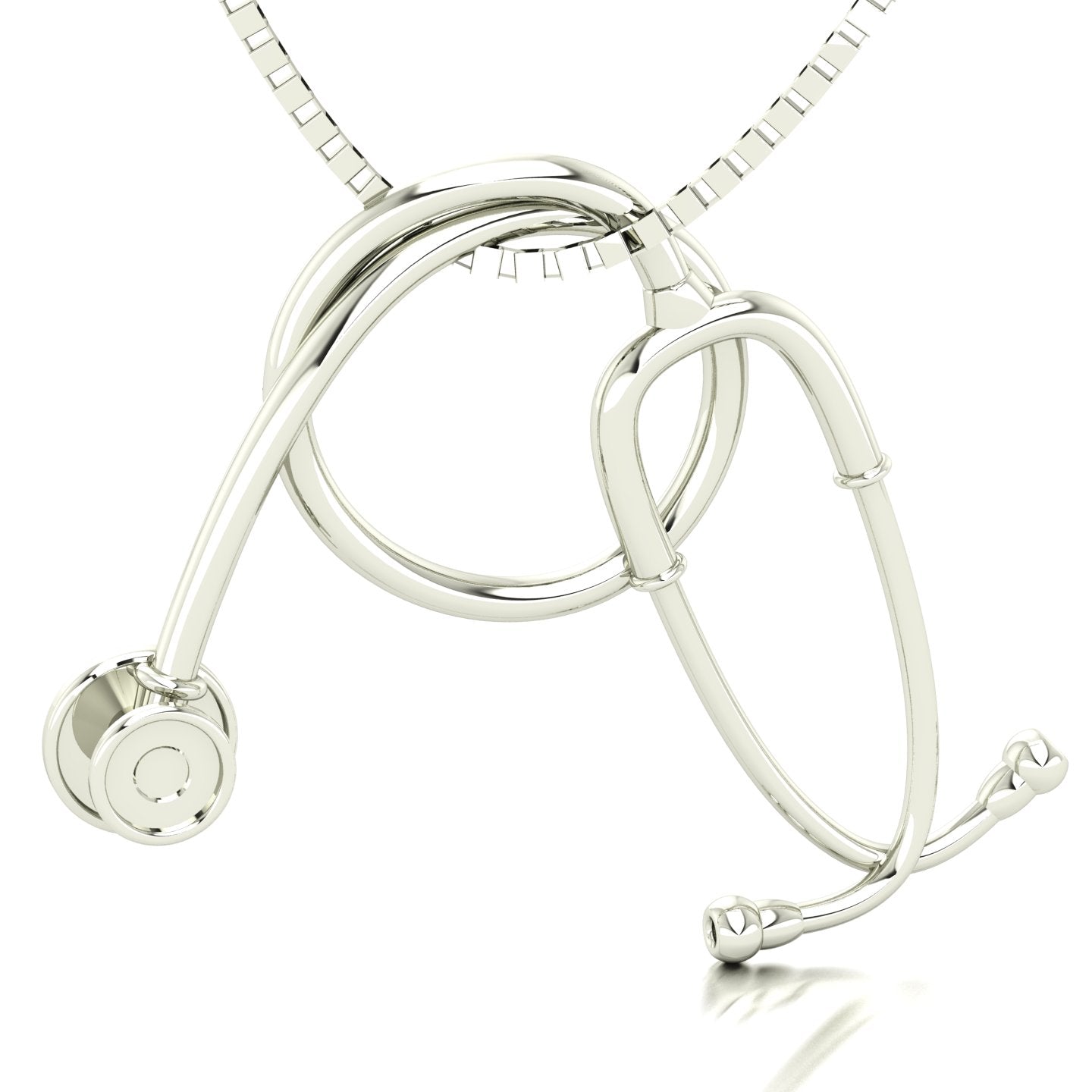 Pingente de Estetoscópio Ouro 18k