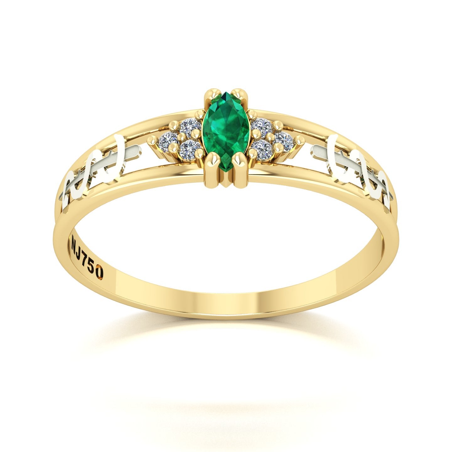 Anel de Formatura de Medicina Eternus II Ouro 18k