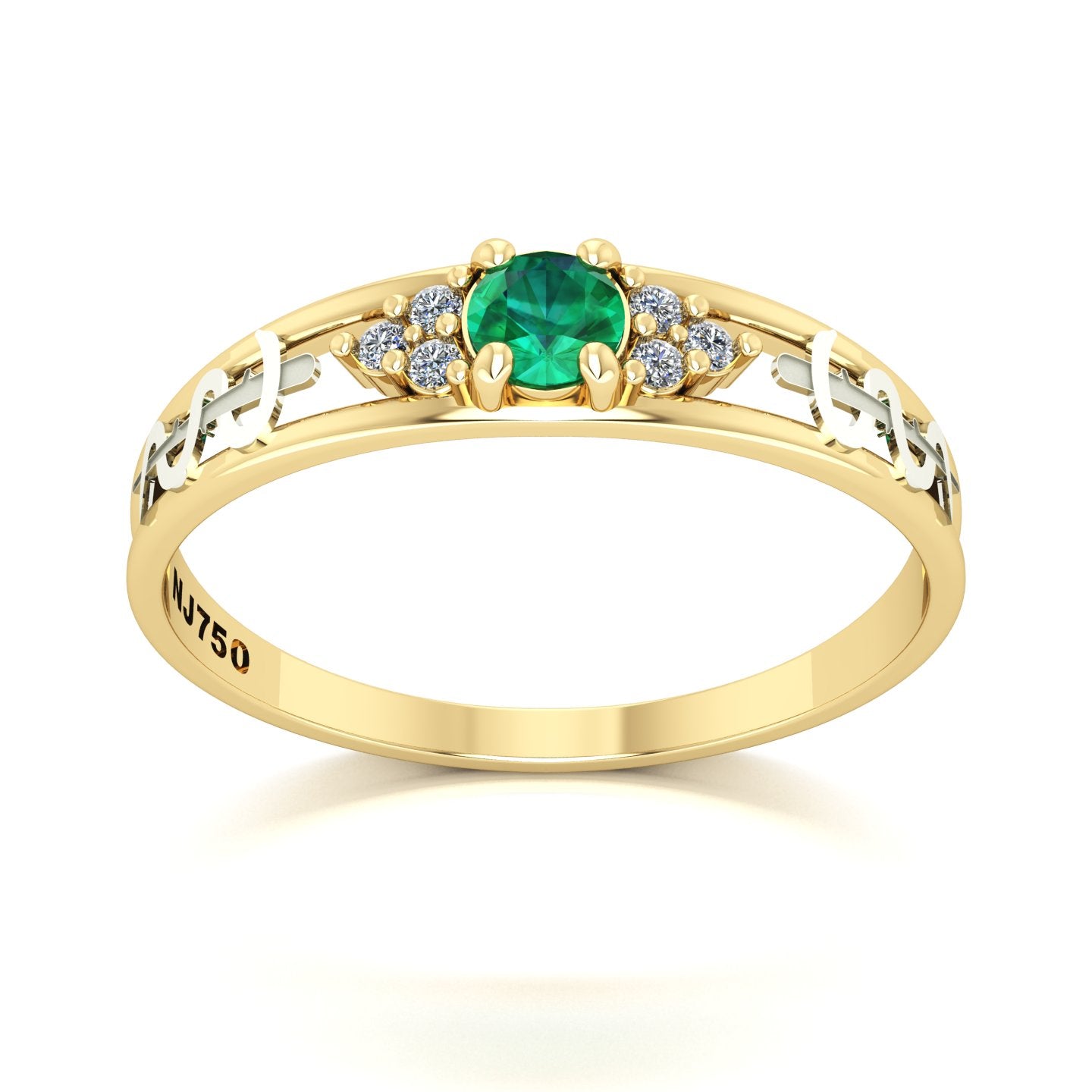 Anel de Formatura de Medicina Eternus IV Ouro 18k