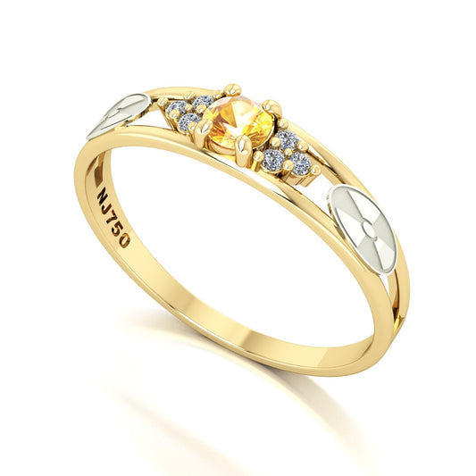 Anel de Formatura de Radiologia Eternus IV Ouro 18k