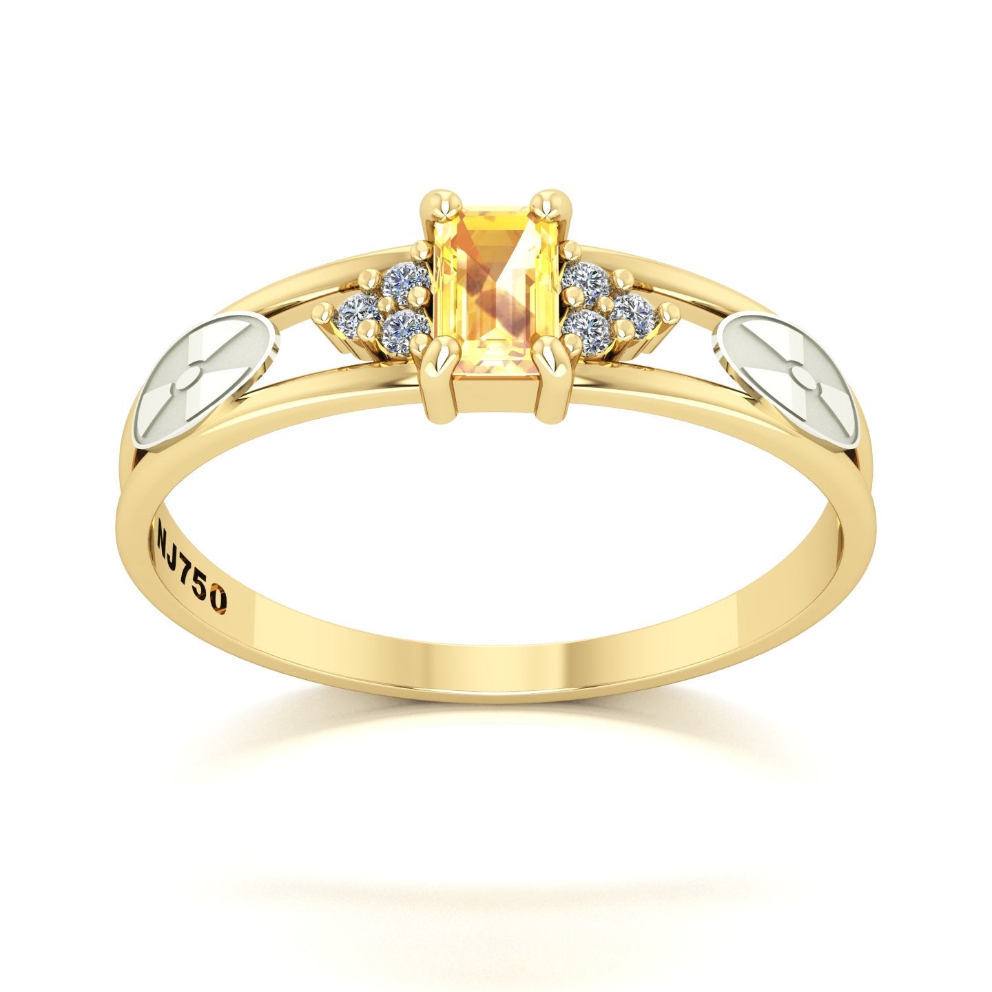 Anel de Formatura de Radiologia Eternus Ouro 18k