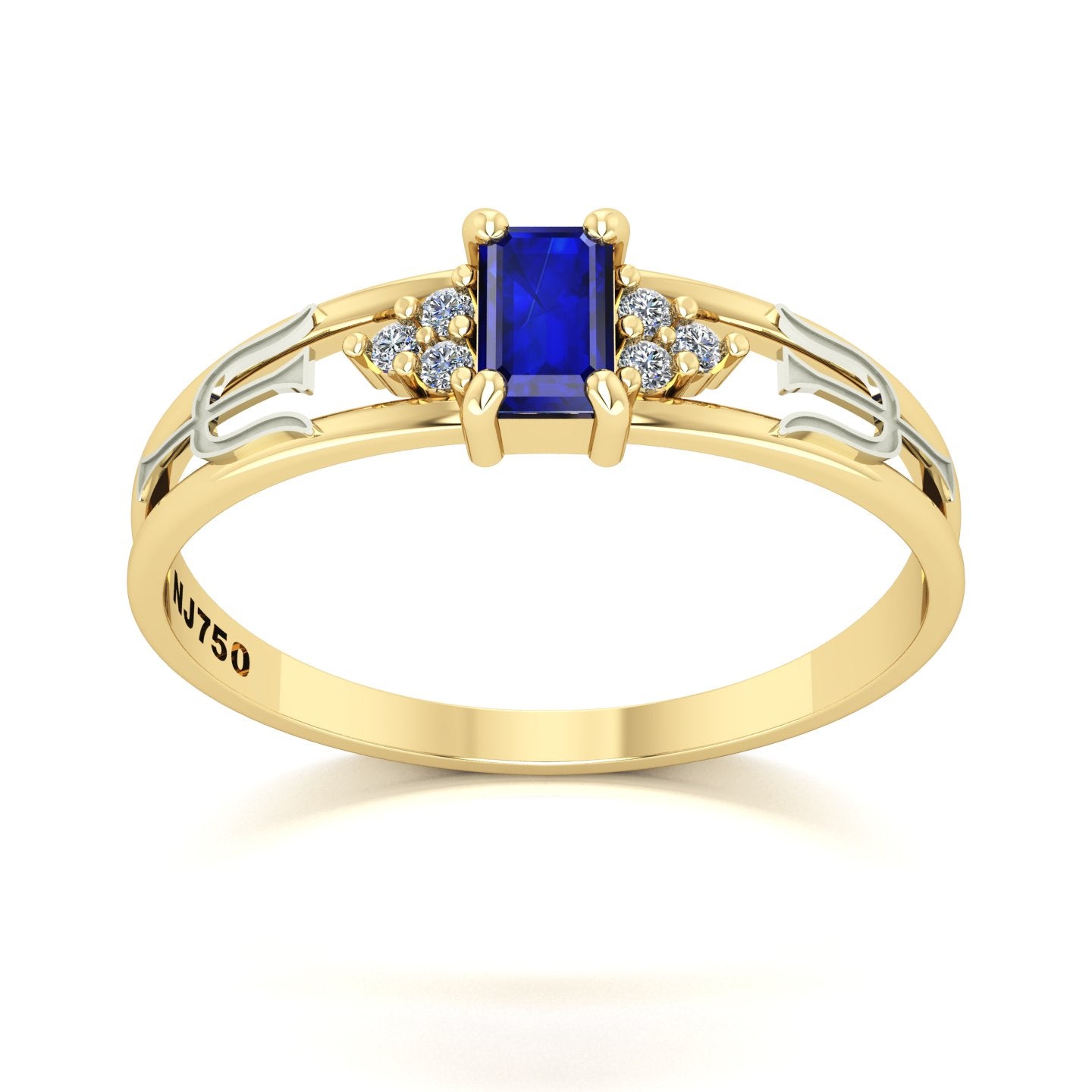 Anel de Formatura de Psicologia Eternus Ouro 18k
