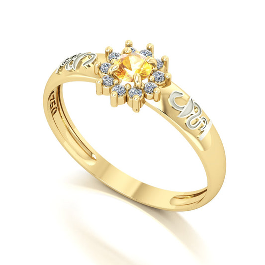 Anel de Formatura de Farmácia Evermore Ouro 18k