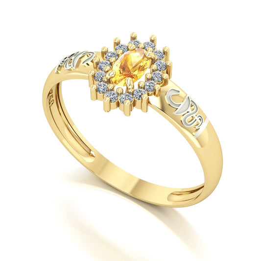 Anel de Formatura de Farmácia Evermore II Ouro 18k