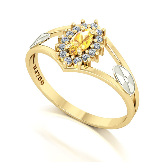 Anel de Formatura Radiologia Legacy Ouro 18k