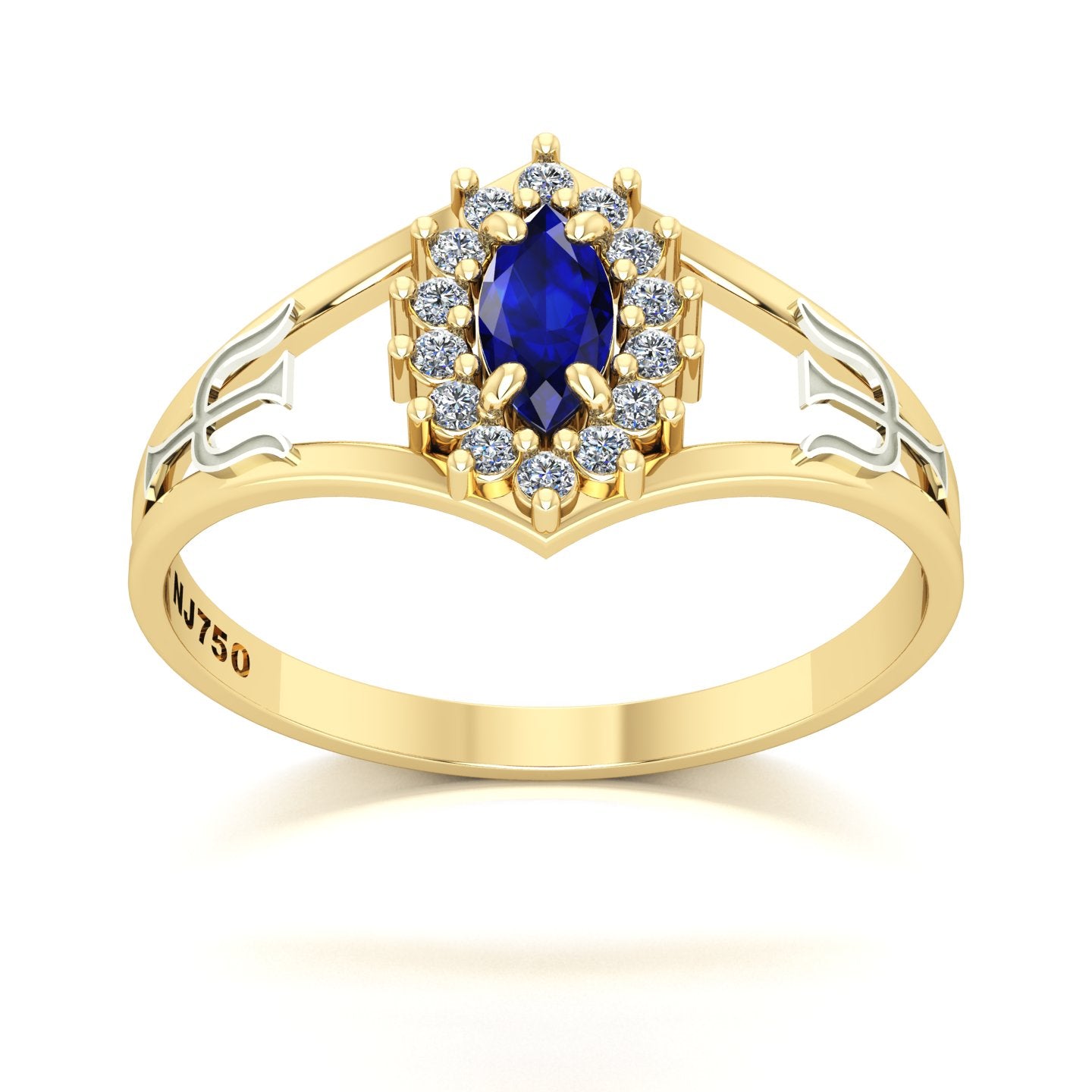 Anel de Formatura Psicologia Legacy Ouro 18k