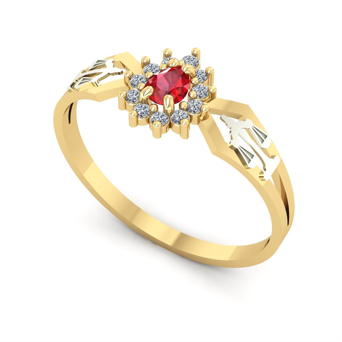 Anel de Formatura de Direito Lovely III Ouro 18k