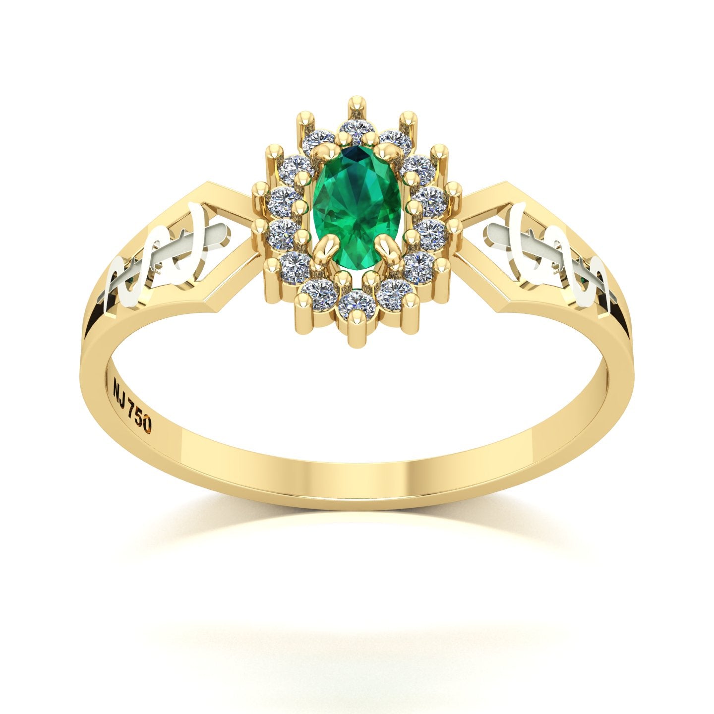 Anel de Formatura de Medicina Lovely IV Ouro 18k